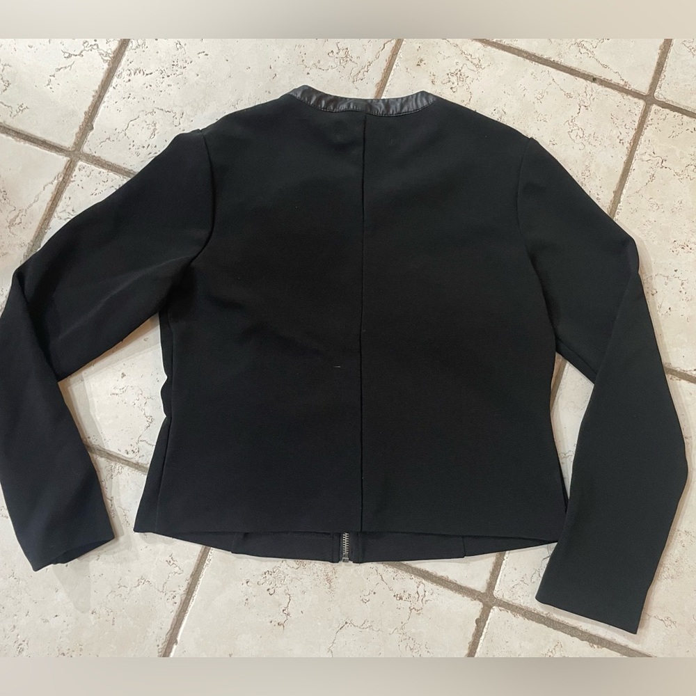 Kardashian Kollection Women's Blouse Size Large Zip Up Lightweight Jacket EUC - Picture 2 of 10